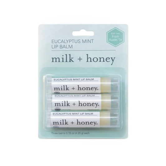 Eucalyptus Mint Lip Balm 3-Pack