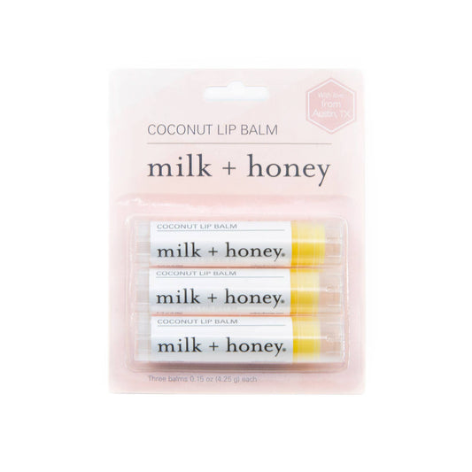 Coconut Lip Balm 3-Pack