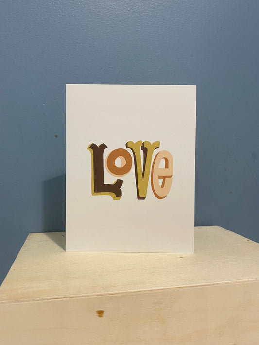 Love Greeting Card