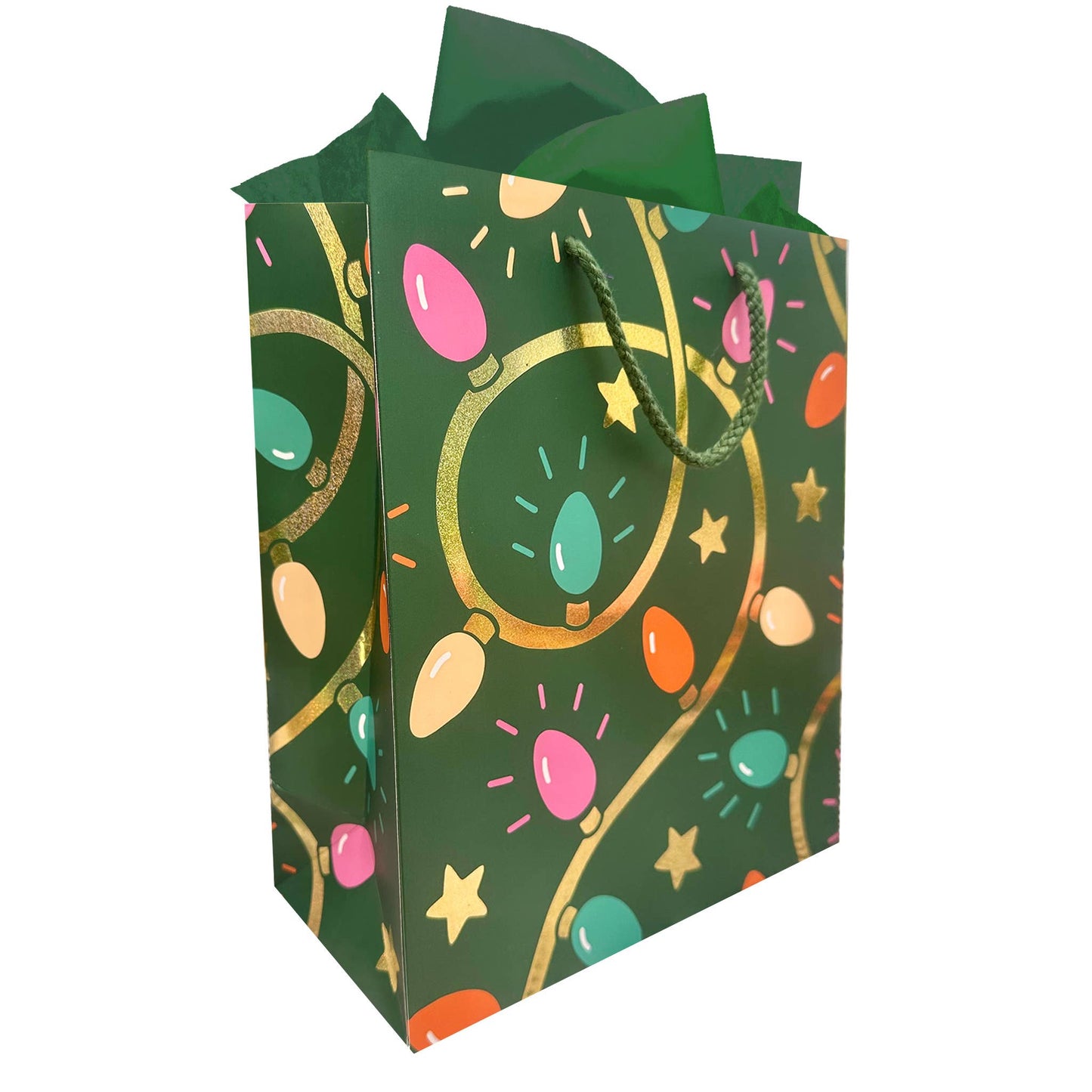 Festive Bulbs Gift Bag