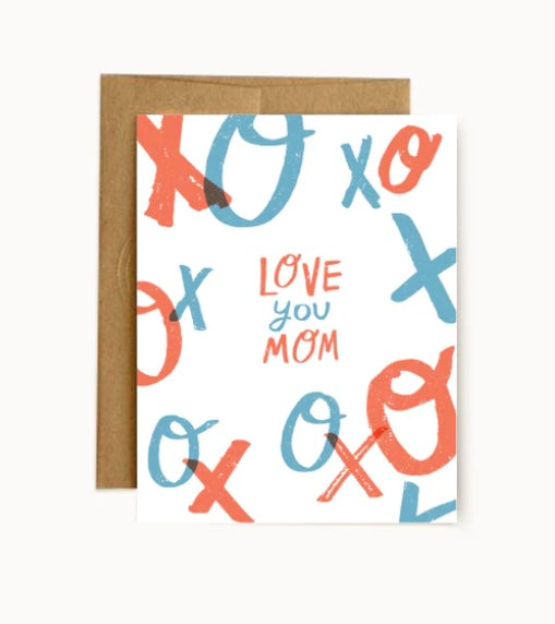 Love You Mom Greeting Card