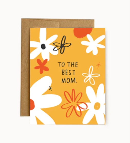 Best Mom Greeting Card