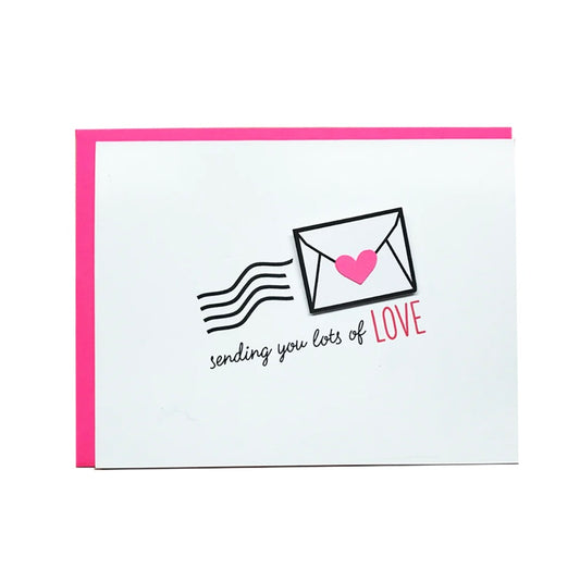 Lots of Love Greeting Card