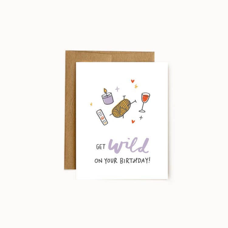 Wild Birthday Greeting Card