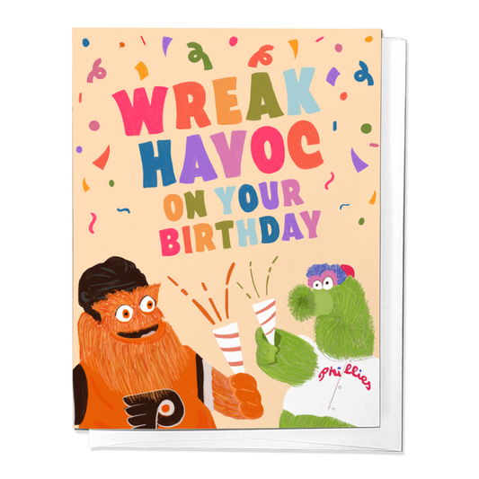 Wreak Havoc Birthday Card