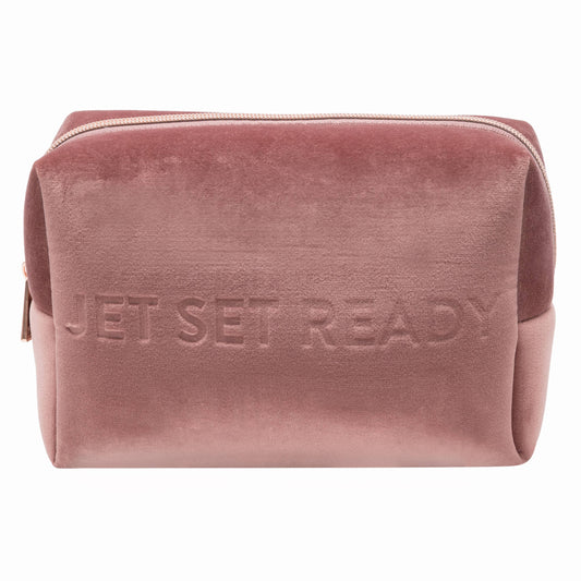 COSMETIC POUCH - VIXEN ROSE (velour finish)